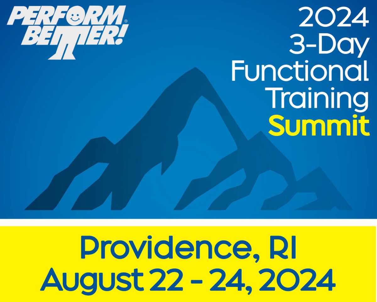 2024 Three Day Functional Training Summit in Providence, RI Image 1